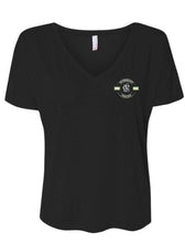Load image into Gallery viewer, Shirt - *75th Anniversary Short Sleeve V-Neck, Black

